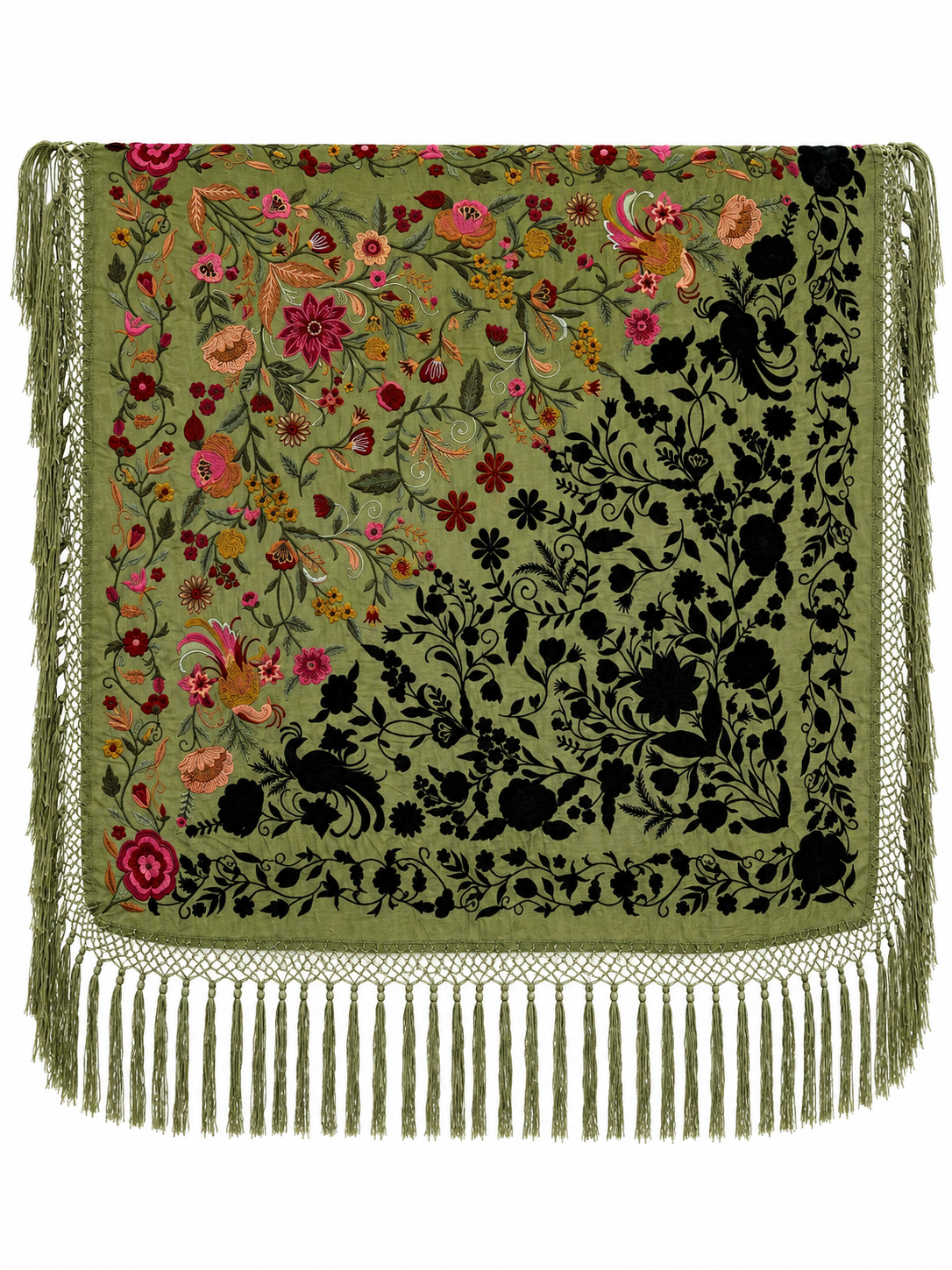 MANTONCILLO CUADRADO – verde caqui